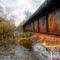 Mill Creek and railroad bridge