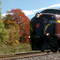 Locomotive on the Tracks in Renovo, Clinton Co., PA