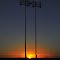 KI Sawyer AFB, Sunset on the flight line.