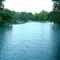 San Marcos River at the County Line Bridge FM 1977