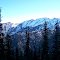 Klahane Ridge from Heather Park trail, winter