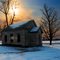 Abandoned Schoolhouse and Church - Rural Cologne, MN  - March 9, 2008