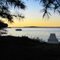 Beautiful sunset on Gull Lake