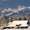 Barn near Port Hadlock, WA, with Mt. Townsend in the background