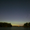 Burntside at night