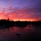 Birch Lake Dam Sunset