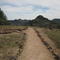 Rock-lined trail