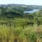 Lafayette Reservoir Panorama Rim Trail late April from Southern Cross over Tender Valley
