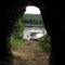 Looking Out At Saint Croix River From Cave In Limestone Cliffs
