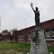 Statue of Liberty reproduction, Butler Grade School, Butler, MO