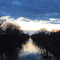 Sunset over Grand River