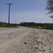 ground level view of road across resivoir