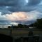 Storm clouds but no rain