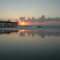 Pier at sunrise