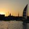 Annapolis Sunset With Capitol Dome