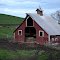 Early Morning Barn