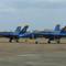 Blue Angels on the flight line