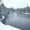 winter banks of the ausable river