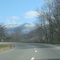 Great Smoky Mountains Expressway with Rime Ice on distant mountain