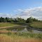 Pond improvement in the new open field area (Rolling Hills Park)