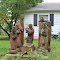 Nativity Scene Chainsaw Carving, 5446 Merritt Road, Ypsilanti Township, Michigan
