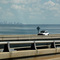 Lake Pontchatrain with New Orleans in background