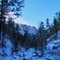 Looking into Mill creek Canyon