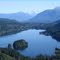 Lake Cavanaugh with Glacier Peak