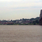 Hannibal, Missouri across the Mississippi River: Boyhood home of Samuel Clemens or "Mark Twain": Mark Twain Memorial Bridge built 1936
