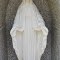 Statue of St Mary on property next to church.