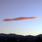 "They're Here! unique cloud at sunset