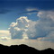 Storm cloud near Alpine Butte
