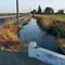 Ditch along Dickenson Avenue at Jensen Avenue (View South)