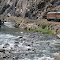 Excursion train thru Royal Gorge