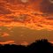 Fiery sunset near Nocatee Fl