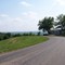 Cyclist view southward on Nebo Hills Road