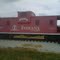 Railcar symbolizing 150 year birthday for Jasonville, IN
