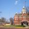 Woodson County courthouse, designed by George P. Washburn, 1899, from west, Yates Center, KS