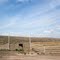 2011, Cimarron, KS, USA - along Rte 50 ranch gate