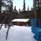 Rohn Roadhouse Iditarod Trail into the checkpoint