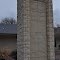 Pioneer Tower, limestone sculpture by Pete Felten, Hays, KS