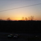 Sunset In Sadieville, over the train tracks