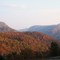 View of Hickory Nut Gorge from Frassinelli balcony