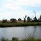 Hennepin Canal with old farm building to the west