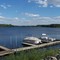 East Fork Lake dock at the dam