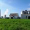 Power Plant and 3 Silos on Farm