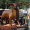 METAL WORK BULL, OUTDOOR GRILL