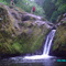 one of many water falls at soda springs trail.