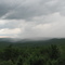 View from Jones Mountain Road with a rain aproaching