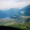 Joseph from the air and Wallowa Lake